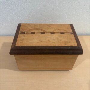 Wood Handcrafted Keepsake Box